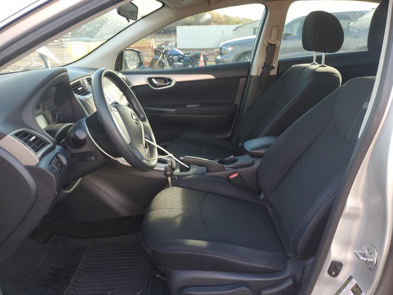 2014 Nissan Sentra VIN 3N1AB7AP8EL618697 Copart auction photo, side damage thumbnail 7