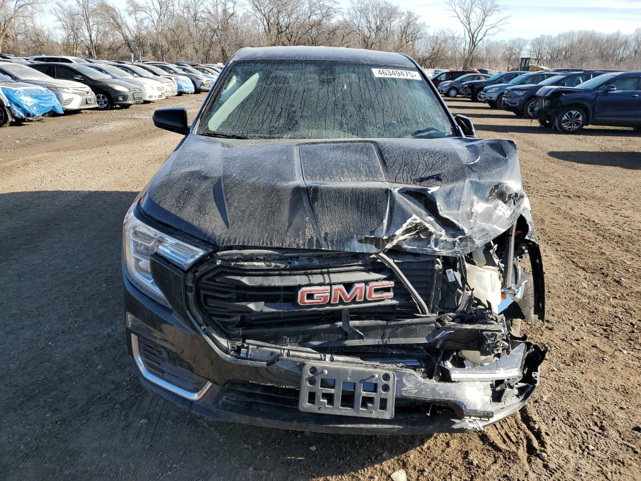 2022 GMC Terrain VIN 3GKALMEV5NL146366 Copart auction photo, front end damage thumbnail 5