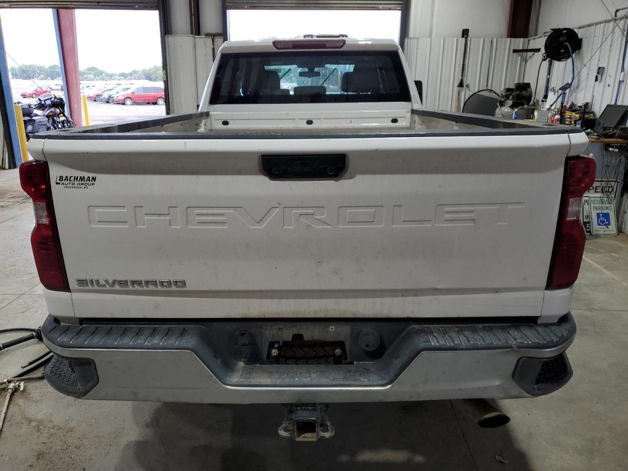 2021 Chevrolet Silverado VIN 1GC1YLE71MF266201 Copart auction photo, all over / top/roof damage thumbnail 6
