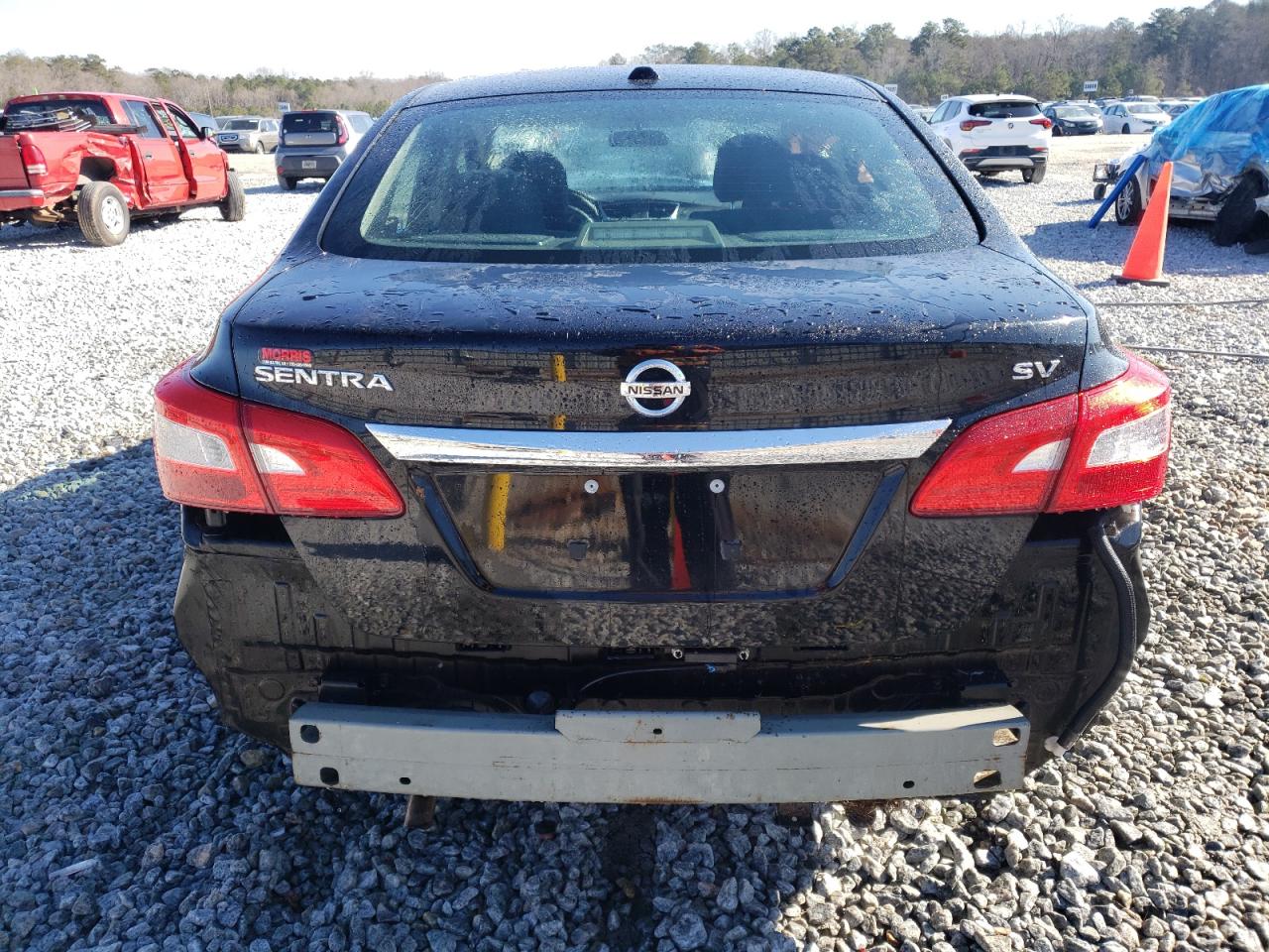 2019 Nissan Sentra VIN 3N1AB7AP1KY404441 Copart auction photo, front end damage thumbnail 6