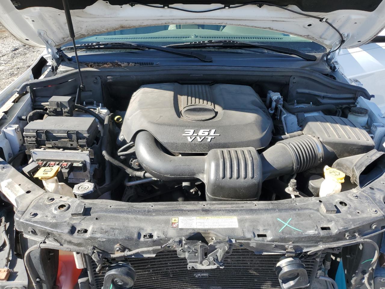 2013 Jeep Grand Cherokee VIN 1C4RJFAG0DC630043 Copart auction photo, front end damage thumbnail 12