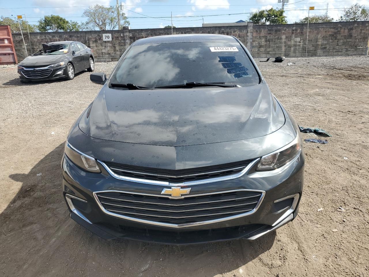 2017 Chevrolet Malibu VIN 1G1ZB5ST1HF188955 Copart auction photo, side / rear end damage thumbnail 5