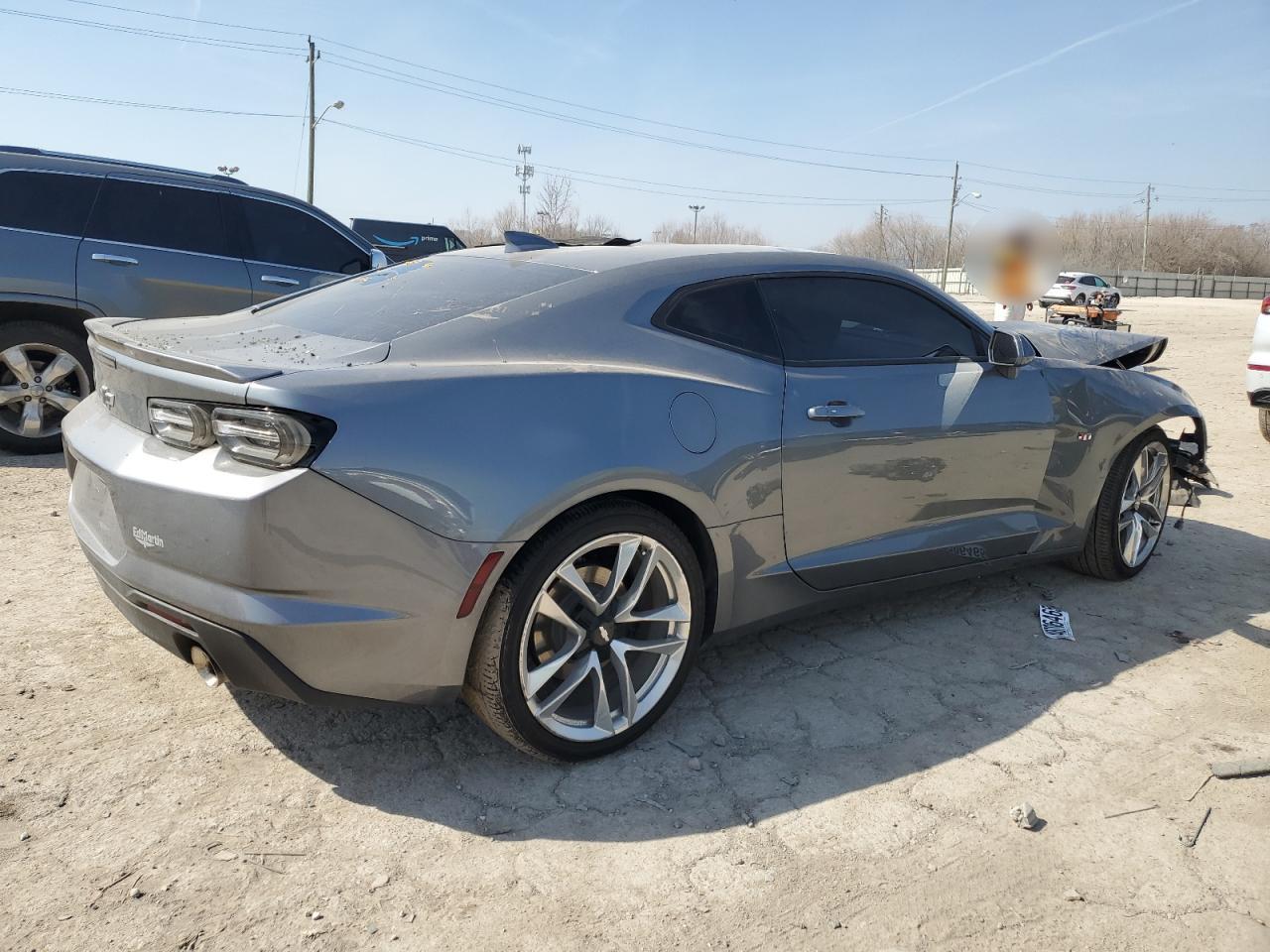 2020 Chevrolet Camaro VIN 1G1FB1RS9L0111240 Copart auction photo, front end / mechanical damage thumbnail 3