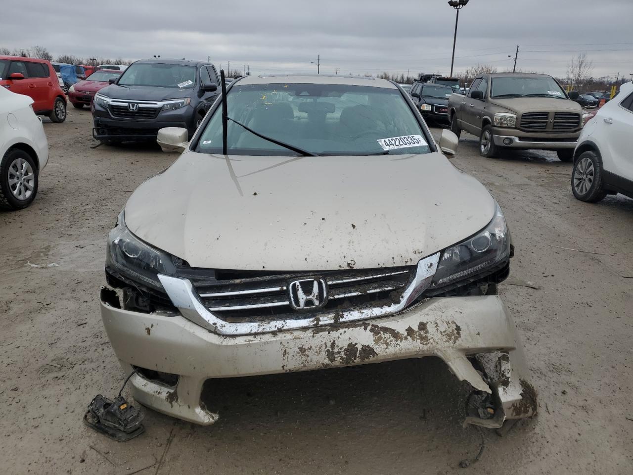 2015 Honda Accord VIN 1HGCR2F80FA139206 Copart auction photo, front end / rear end damage thumbnail 5
