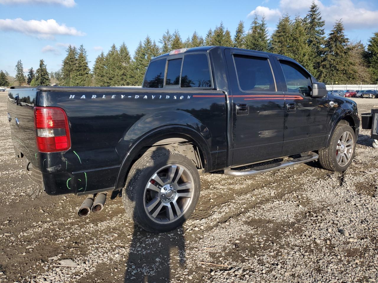 2007 Ford F-150 VIN 1FTRW14557FB15928 Copart auction photo, rear end damage thumbnail 3