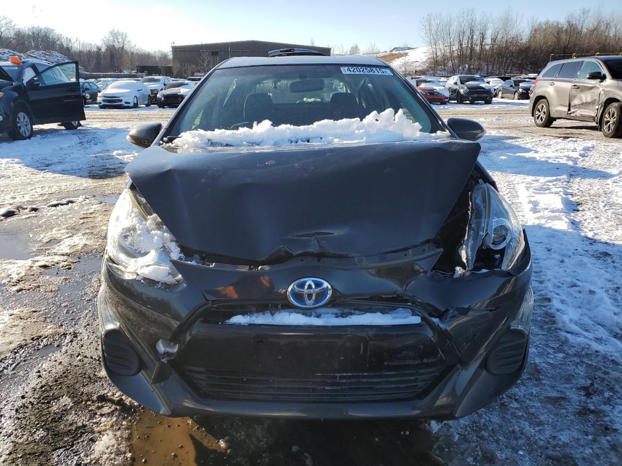2016 Toyota Prius VIN JTDKDTB36G1134909 Copart auction photo, front end damage thumbnail 5