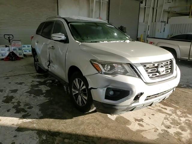 2019 Nissan Pathfinder VIN 5N1DR2MM1KC580582 Copart auction photo, front end / side damage thumbnail 12
