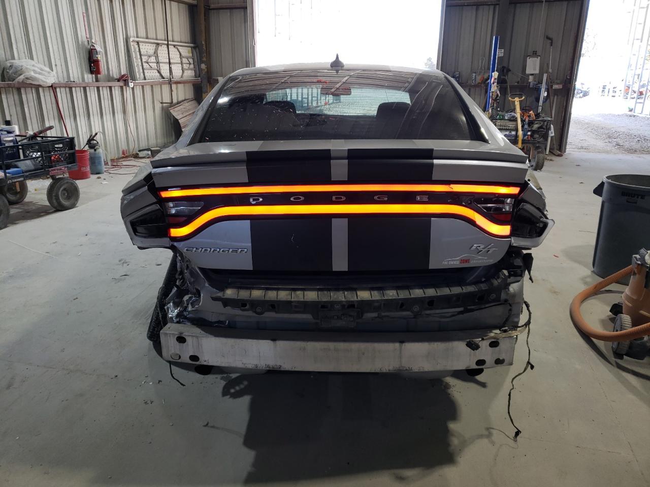 2017 Dodge Charger VIN 2C3CDXCT4HH563175 Copart auction photo, rear end / side damage thumbnail 6