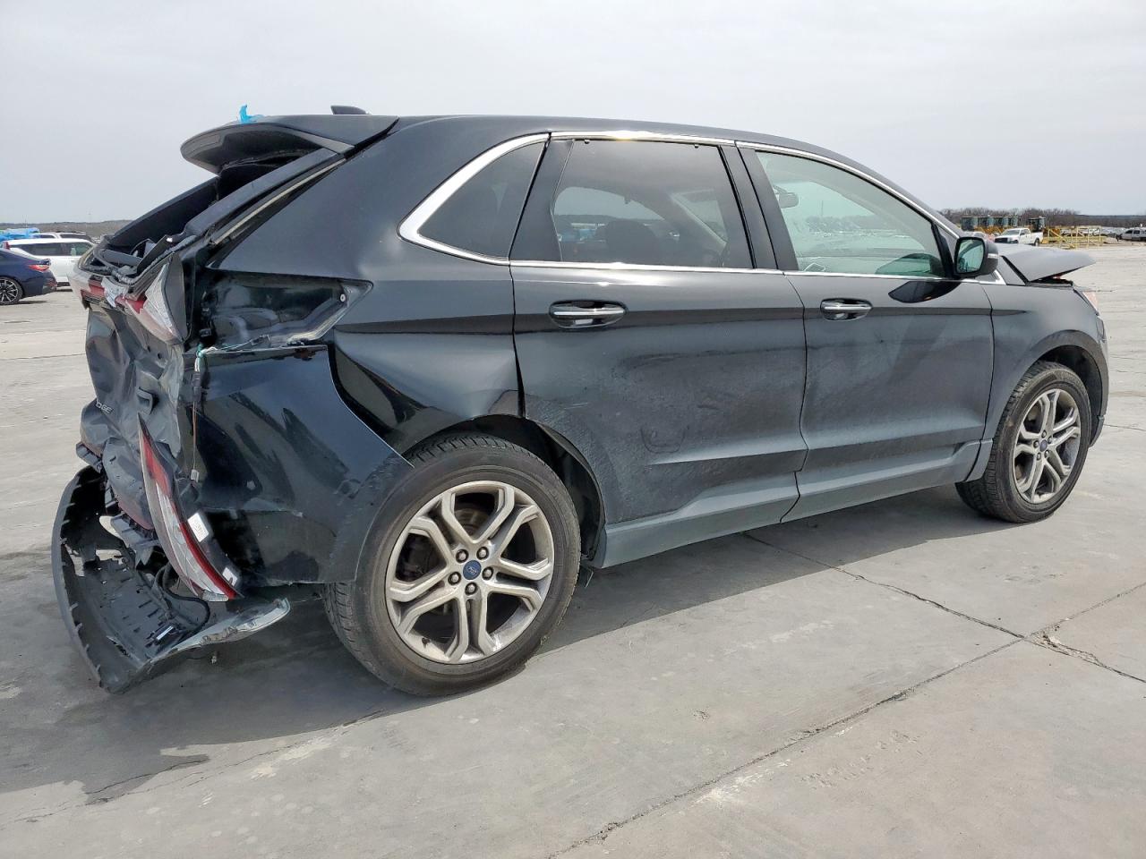 2016 Ford Edge VIN 2FMPK4K96GBB06856 Copart auction photo, front end / rear end damage thumbnail 3