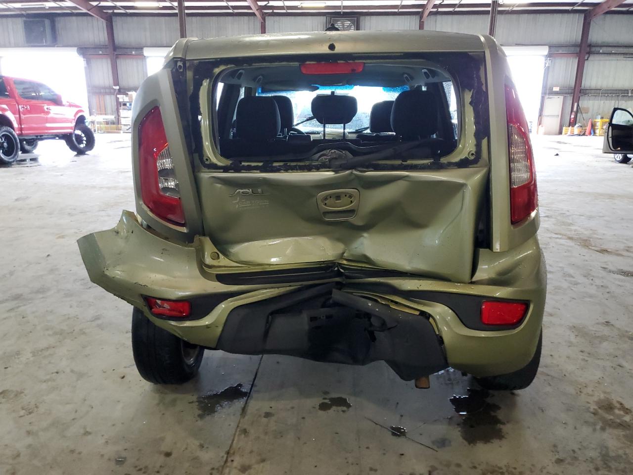 2012 KIA Soul VIN KNDJT2A62C7405587 Copart auction photo, rear end / front end damage thumbnail 6
