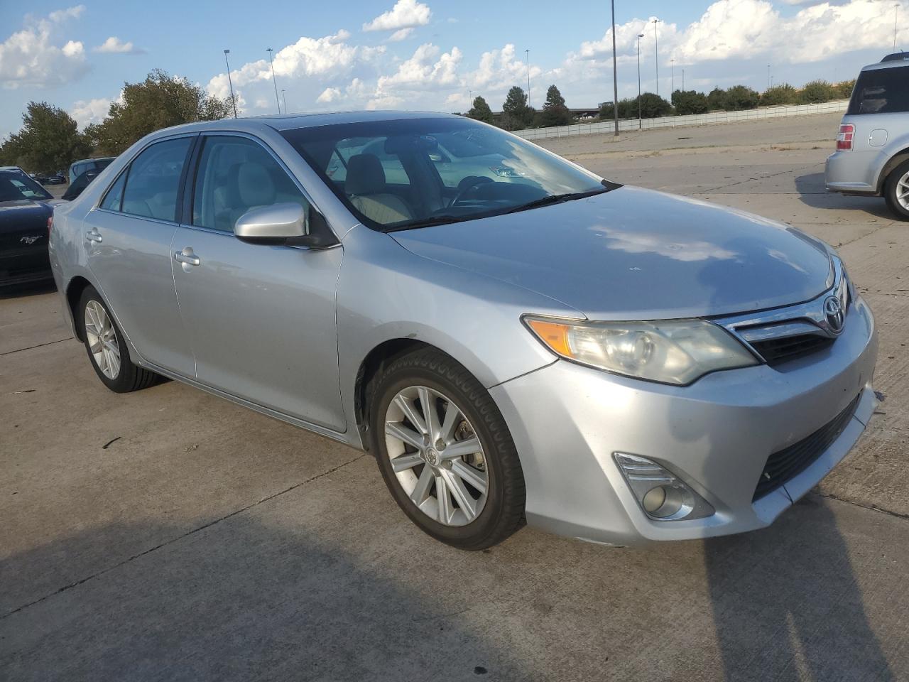 2012 Toyota Camry VIN 4T4BF1FK8CR244466 Copart auction photo, hail / minor dent/scratches damage thumbnail 4
