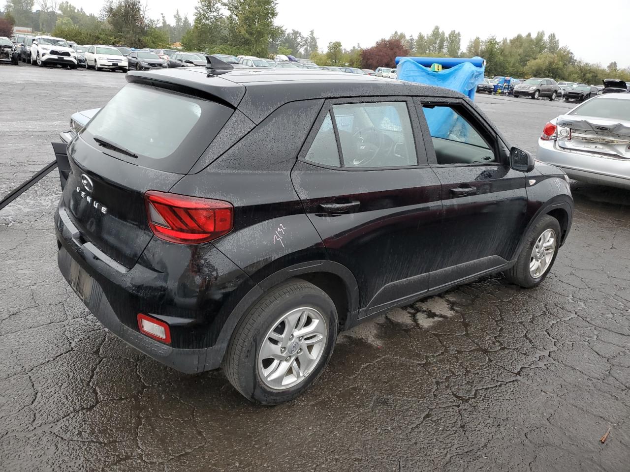 2021 Hyundai Venue VIN KMHRB8A33MU075472 Copart auction photo, rear end / all over damage thumbnail 3