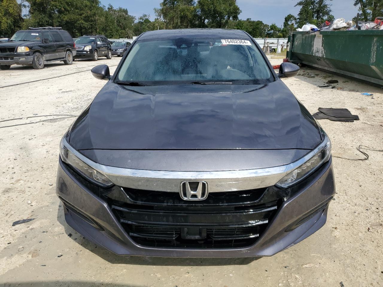 2018 Honda Accord VIN 1HGCV1F18JA097739 Copart auction photo, rear end damage thumbnail 5