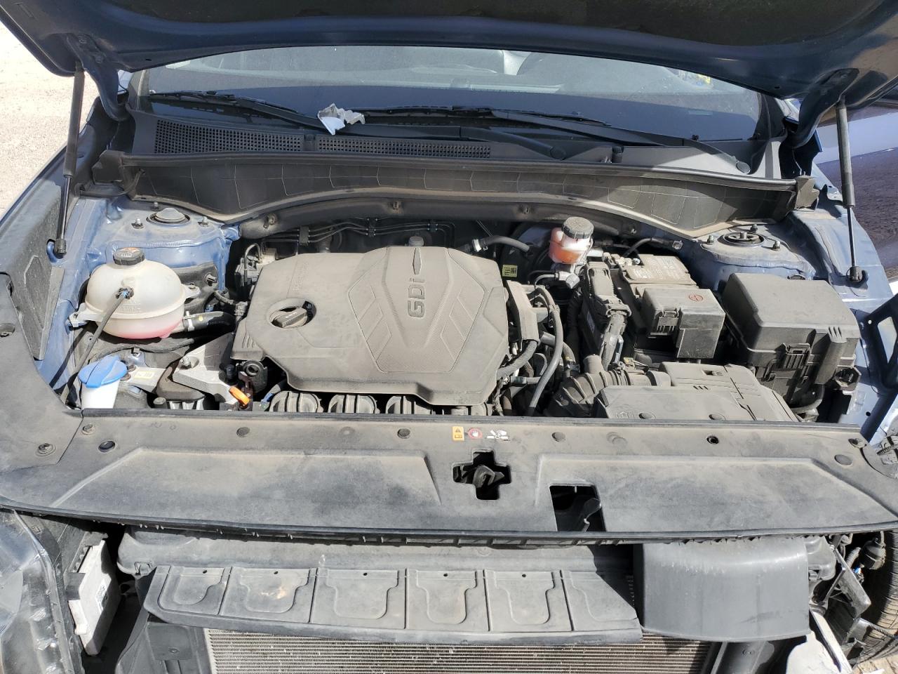 2022 Hyundai Santa Fe VIN 5NMS3DAJ6NH473438 Copart auction photo, front end damage thumbnail 12