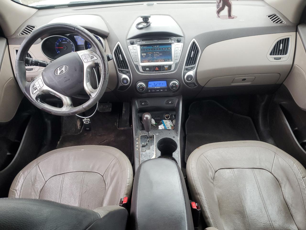 2013 Hyundai Tucson VIN KM8JUCAC7DU604531 Copart auction photo, side damage thumbnail 8