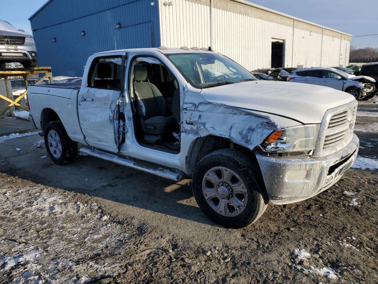2015 RAM 2500 VIN 3C6UR5DJ1FG674192 Copart auction photo, all over damage thumbnail 4