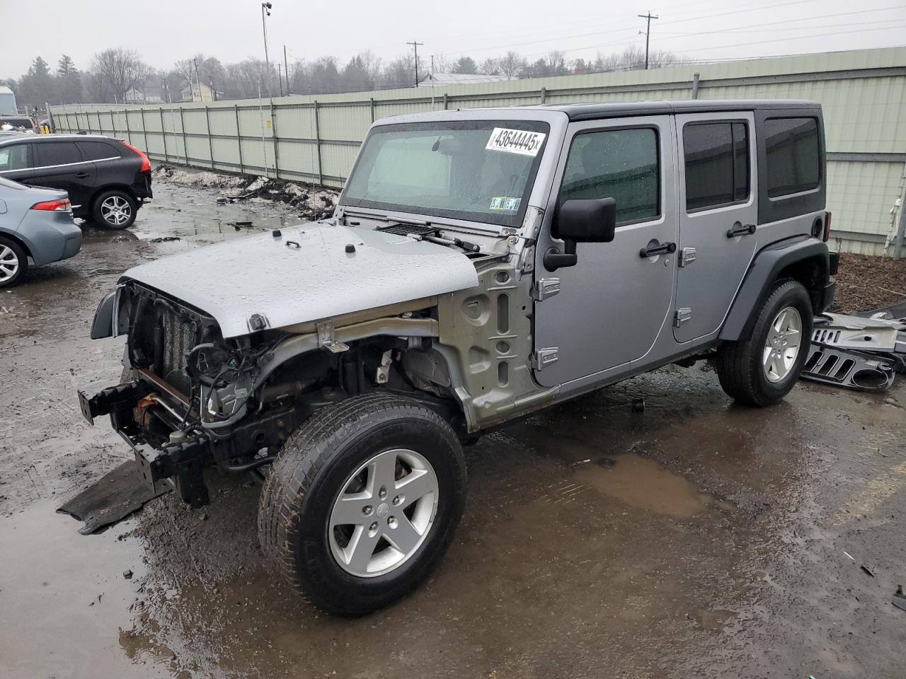 2014 Jeep Wrangler VIN 1C4BJWDG9EL109742