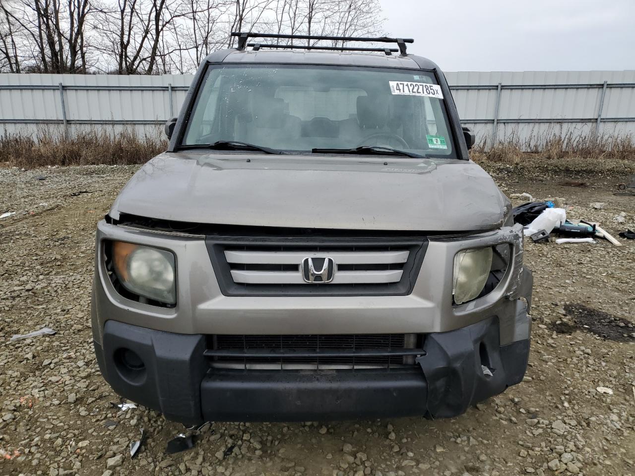 2008 Honda Element VIN 5J6YH28738L014441 Copart auction photo, front end / side damage thumbnail 5