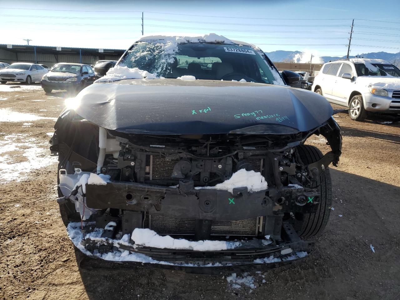 2020 Mazda CX-30 VIN 3MVDMBDL3LM127038 Copart auction photo, front end / side damage thumbnail 5