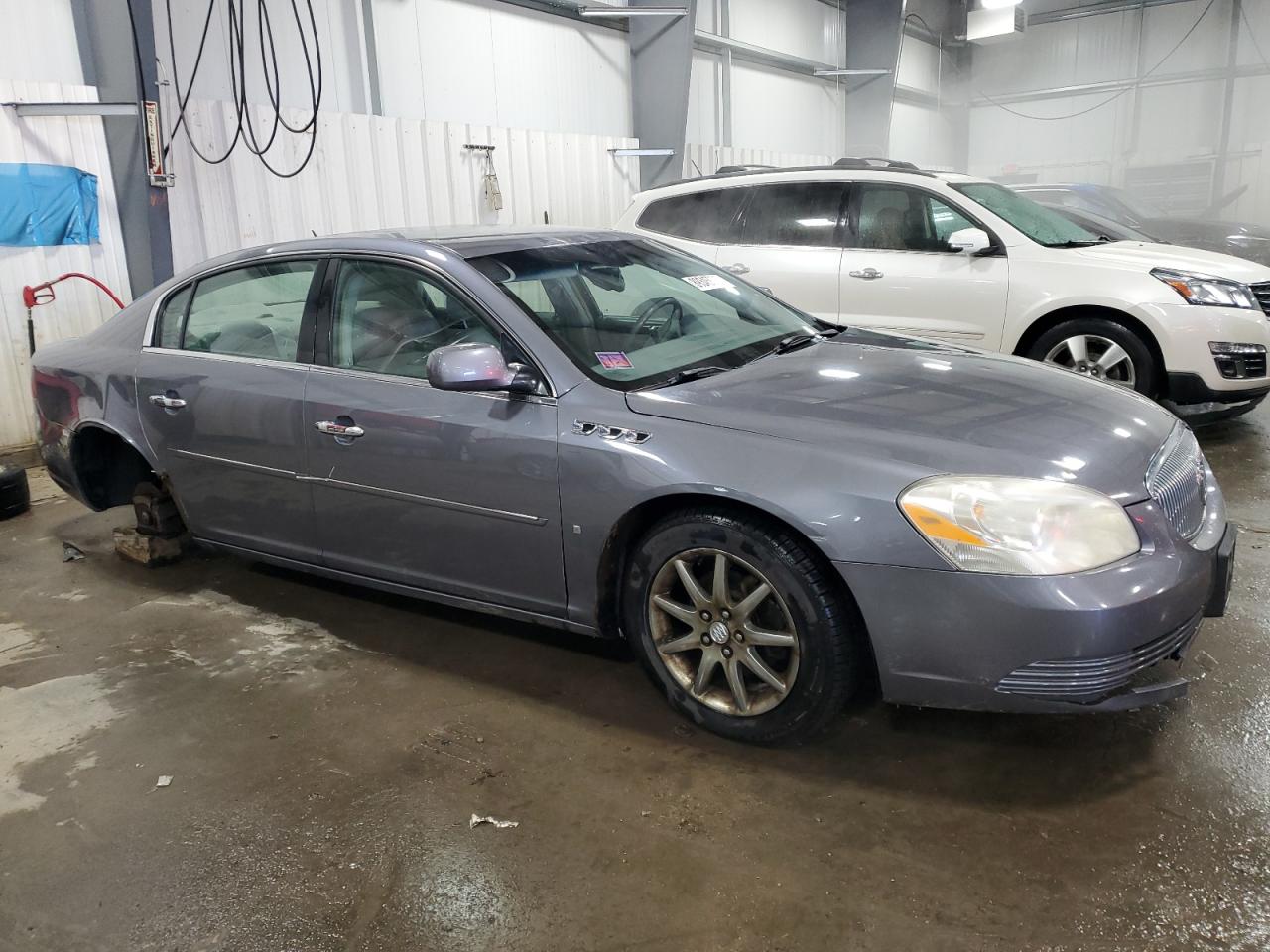 2007 Buick Lucerne VIN 1G4HD57287U232579 Copart auction photo, front end / rear end damage thumbnail 4