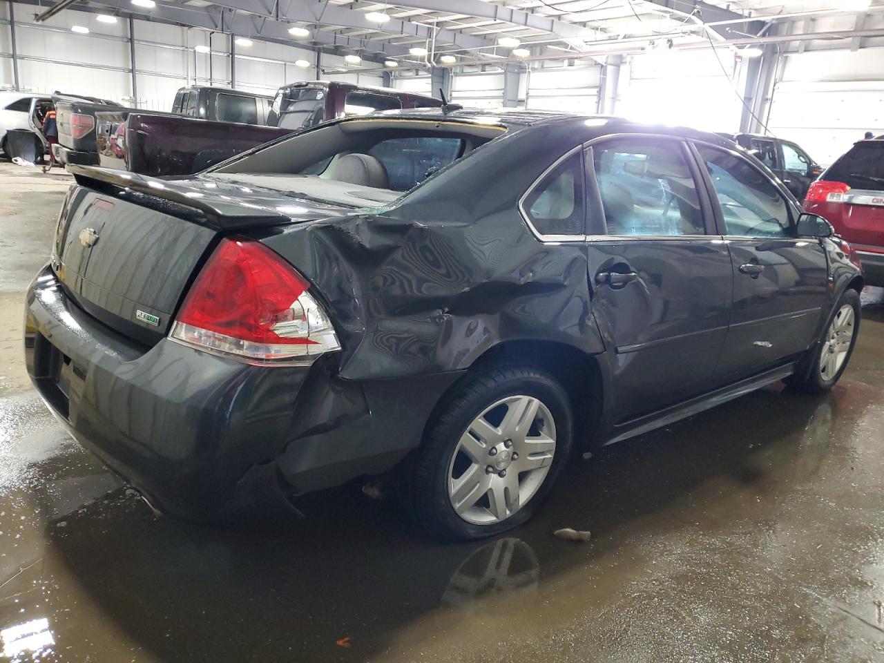 2013 Chevrolet Impala VIN 2G1WG5E3XD1220674 Copart auction photo, front end / rear end damage thumbnail 3