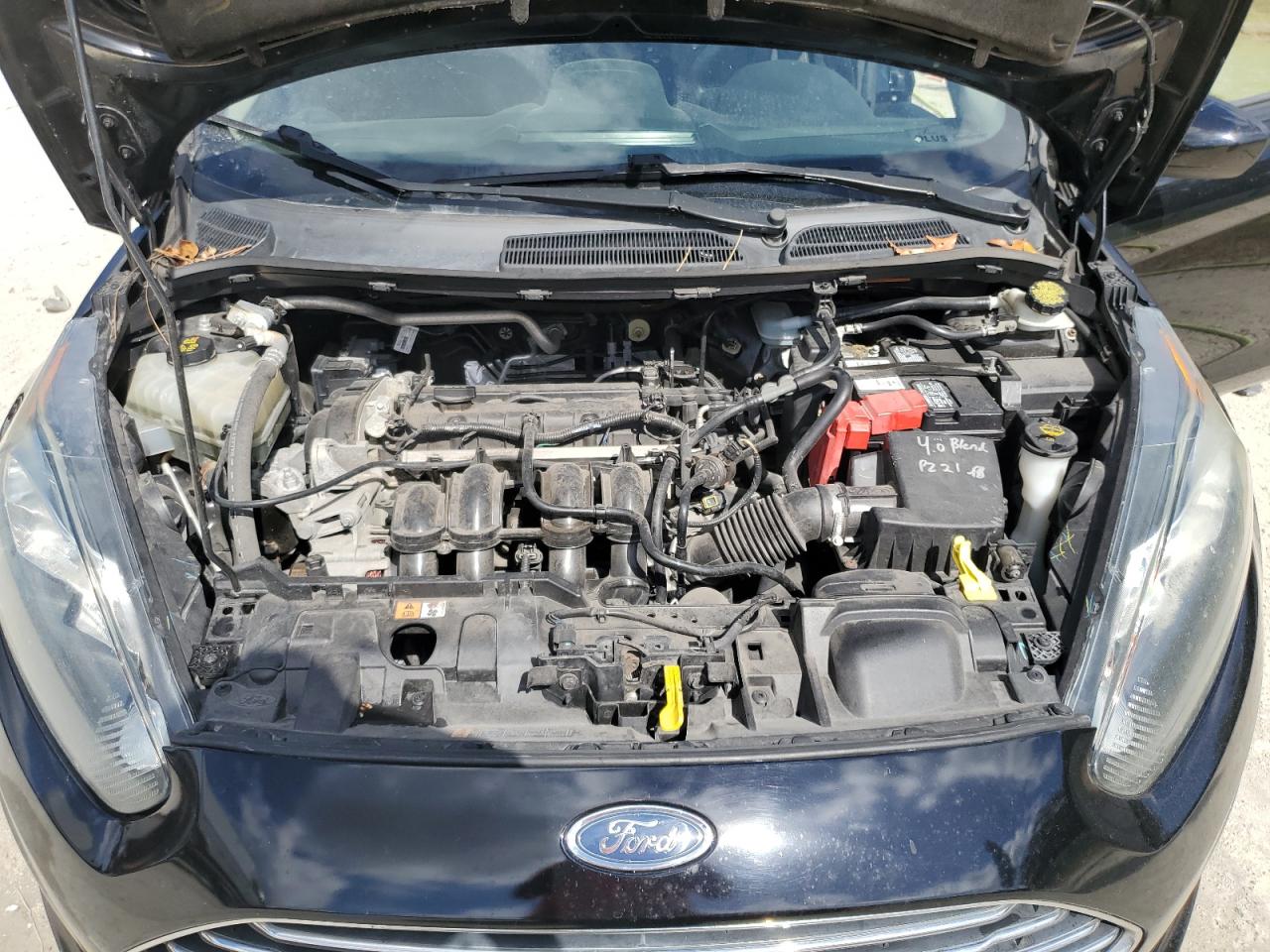 2019 Ford Fiesta VIN 3FADP4EJ9KM133335 Copart auction photo, side damage thumbnail 12