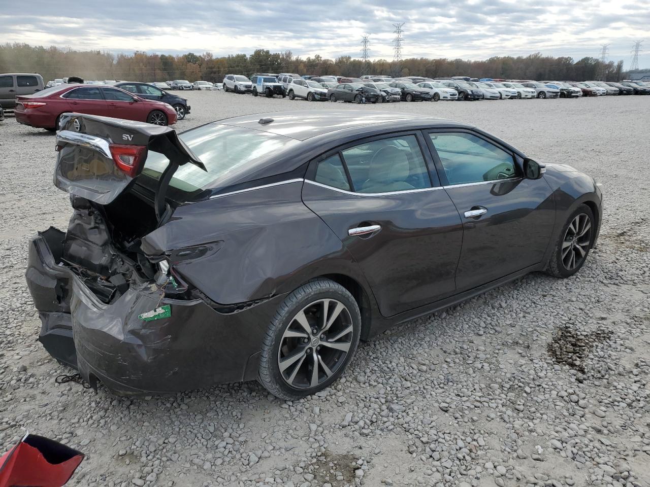 2016 Nissan Maxima VIN 1N4AA6AP0GC903070 Copart auction photo, rear end damage thumbnail 3