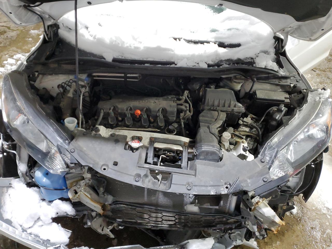 2016 Honda HR-V VIN 3CZRU6H30GM736810 Copart auction photo, front end damage thumbnail 12