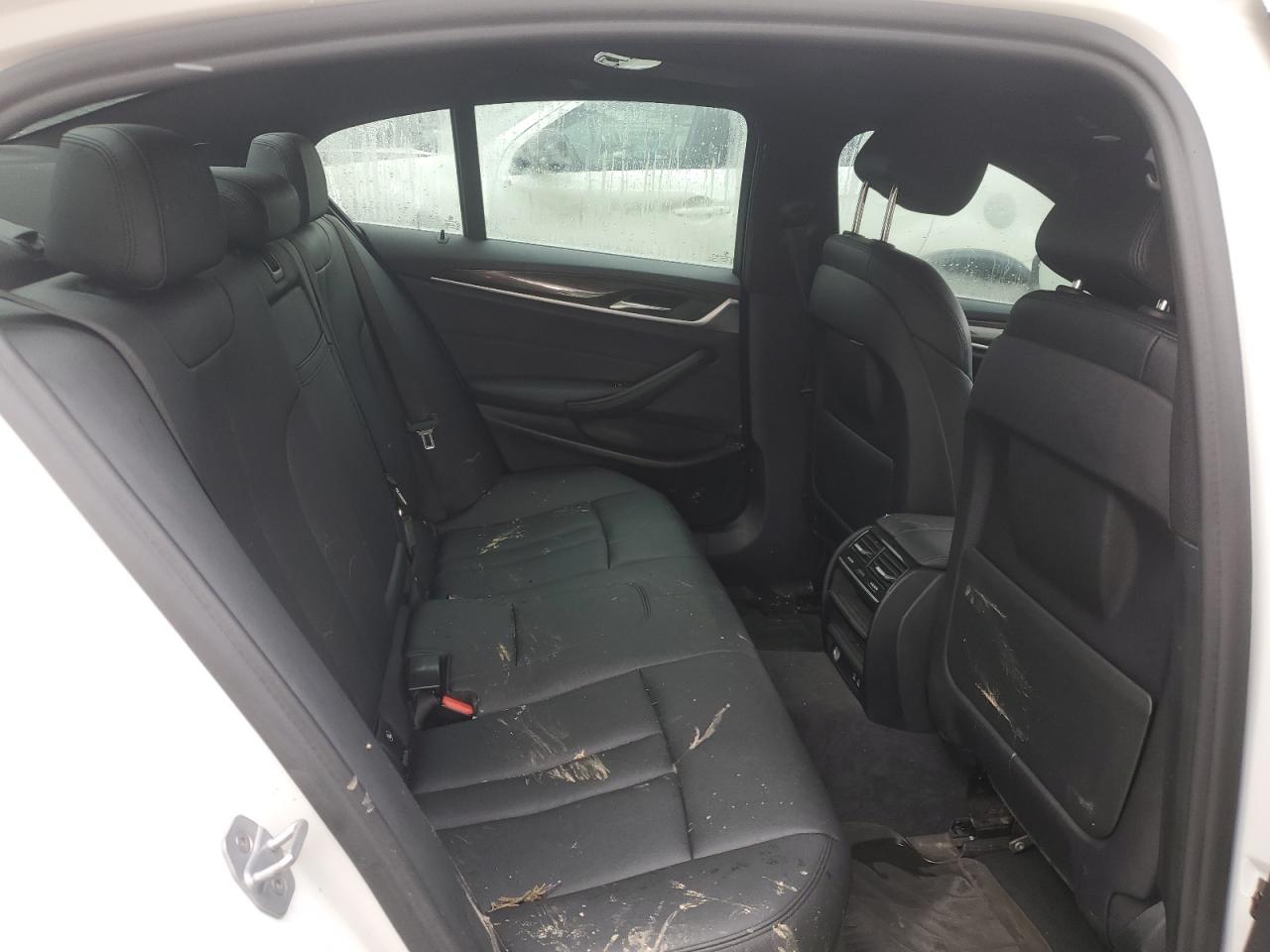 2020 BMW 5er VIN WBAJR3C01LCD59822 Copart auction photo, burn - engine / front end damage thumbnail 10