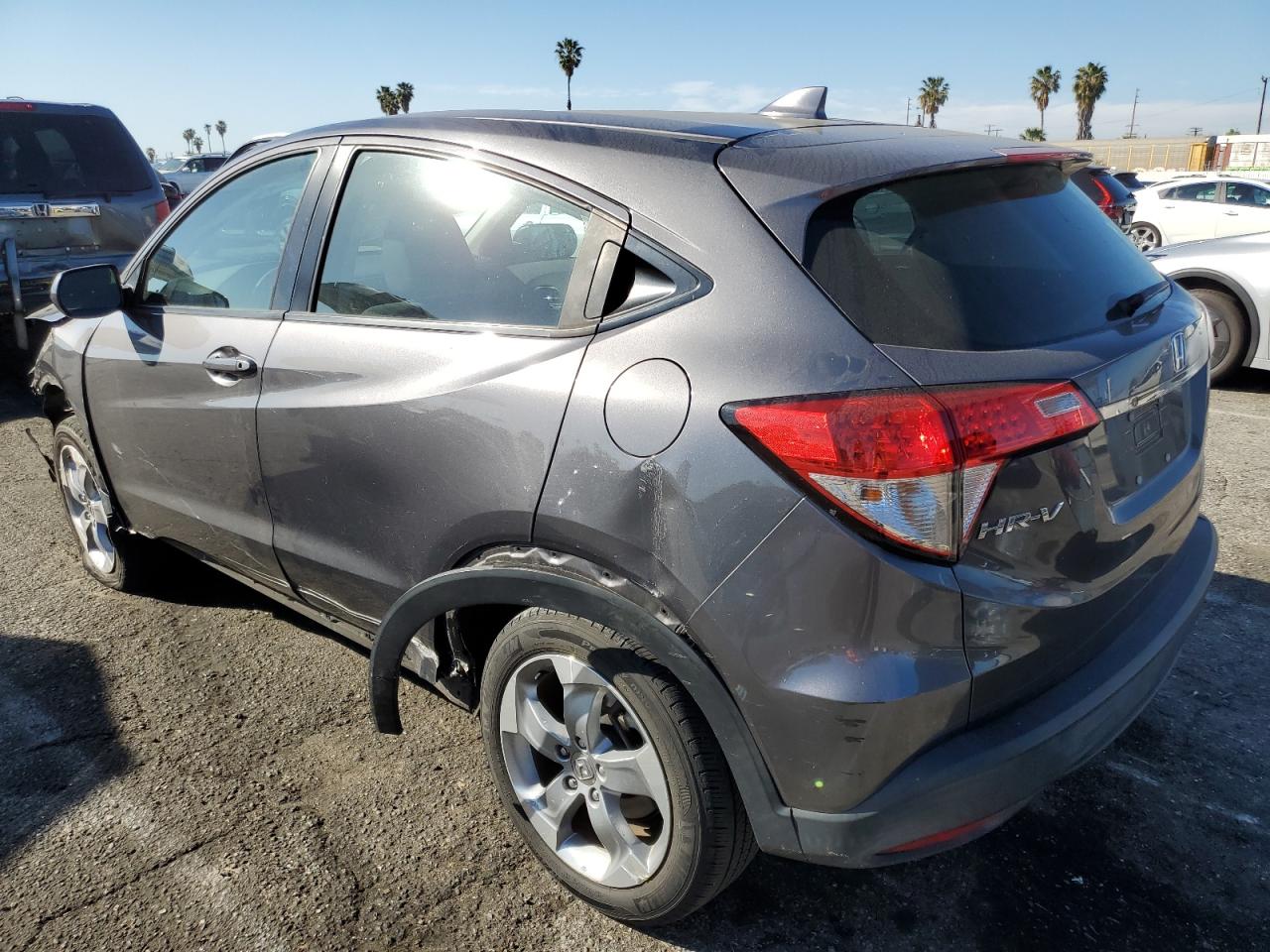 2019 Honda HR-V VIN 3CZRU5H31KG706085 Copart auction photo, all over damage thumbnail 2