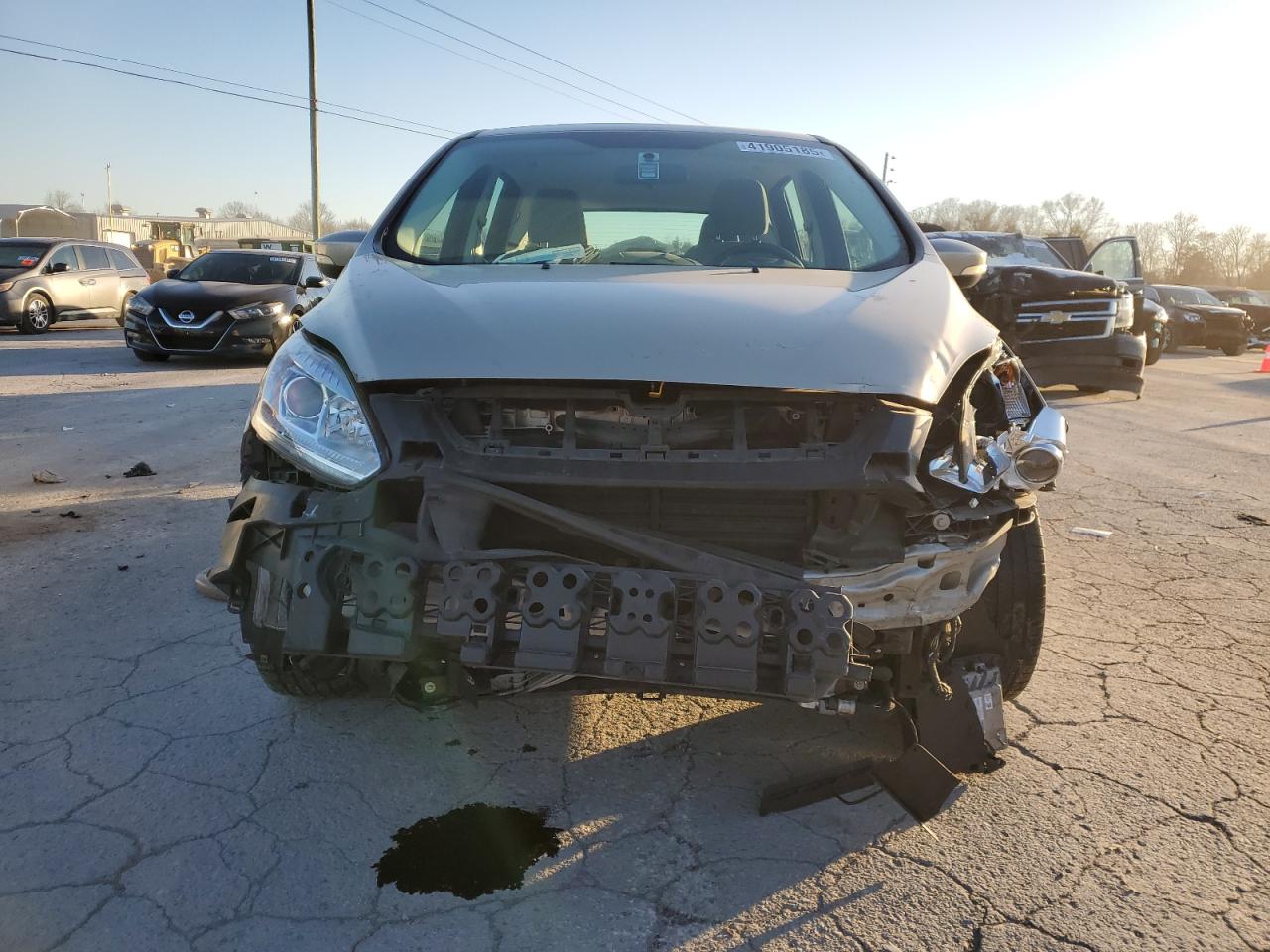 2017 Ford C-MAX VIN 1FADP5EU8HL102524 Copart auction photo, front end damage thumbnail 5