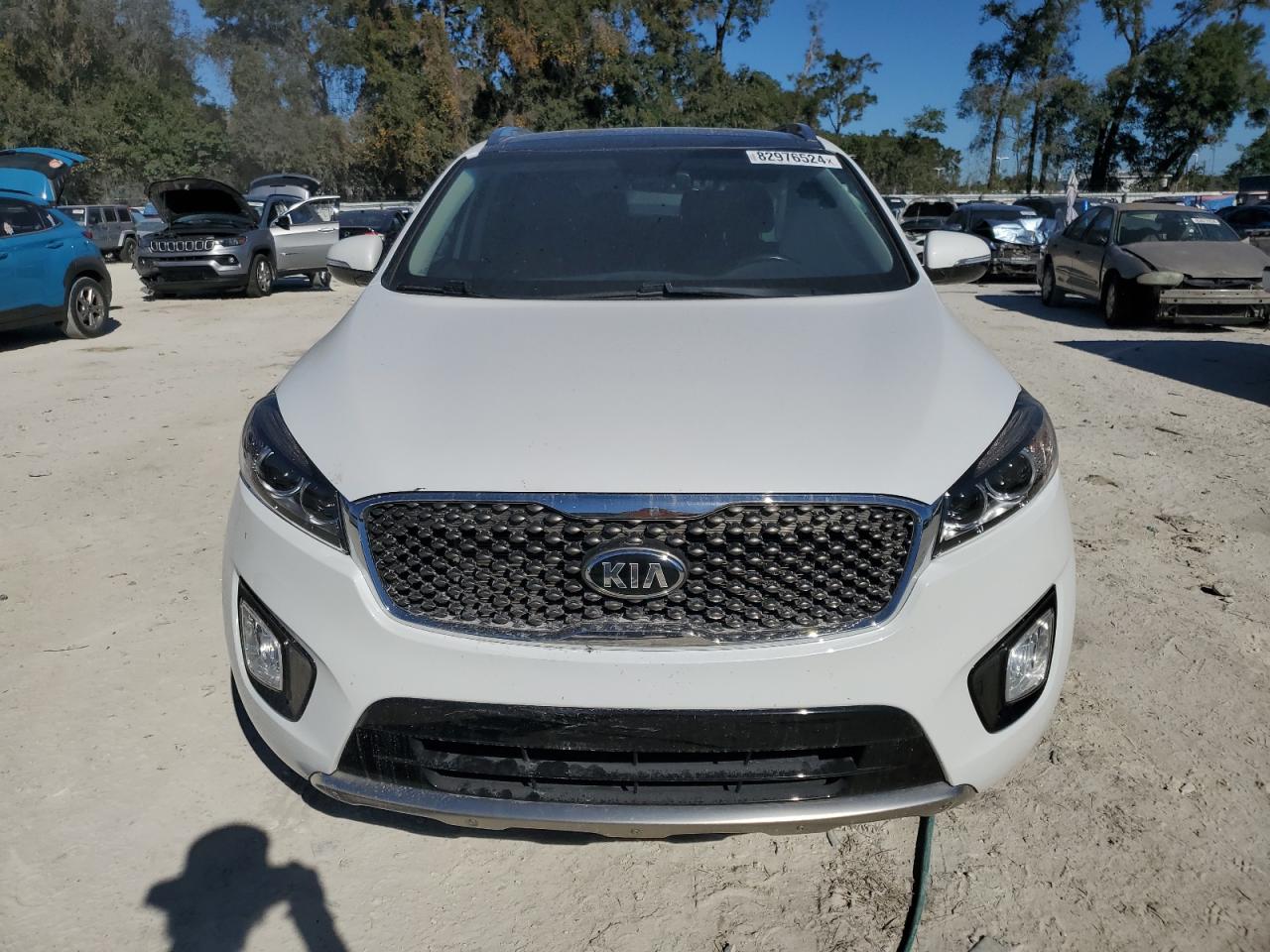 2018 KIA Sorento VIN 5XYPK4A51JG407976 Copart auction photo, side / minor dent/scratches damage thumbnail 5