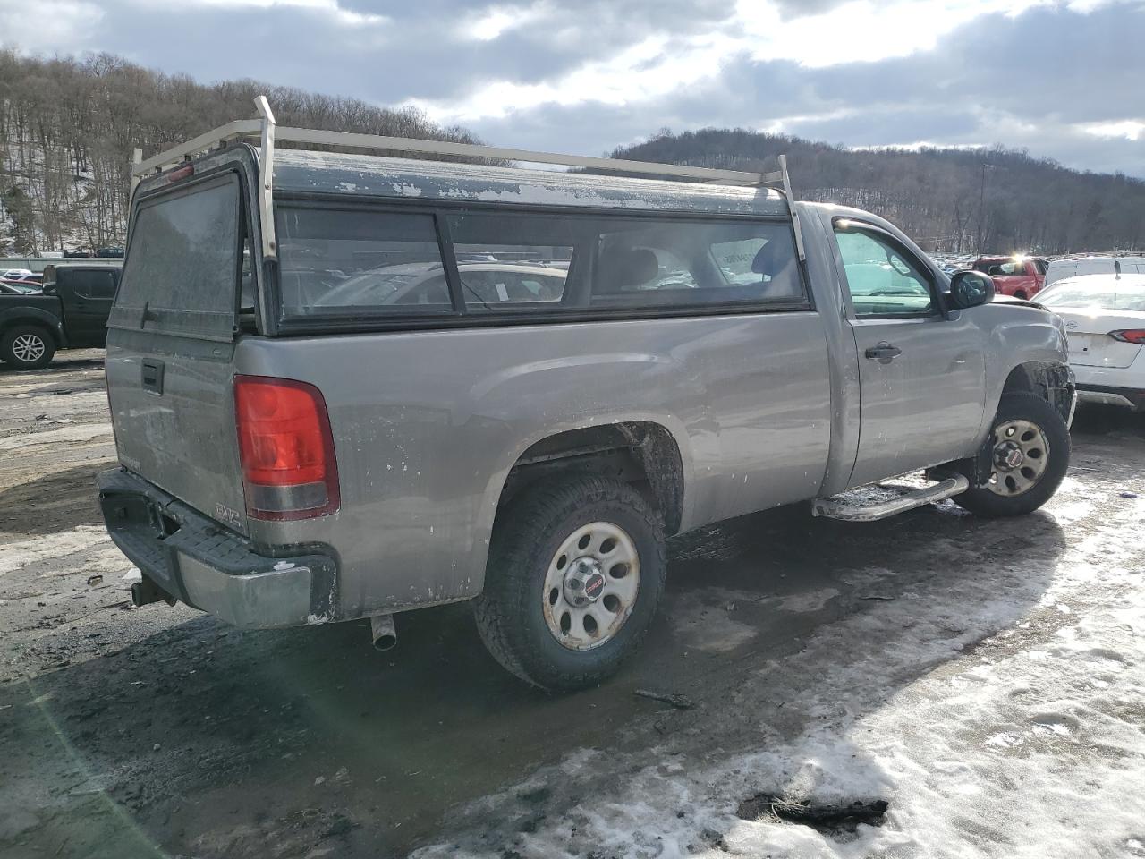 2012 GMC Sierra VIN 1GTN2TEA0CZ221570 Copart auction photo, front end / side damage thumbnail 3