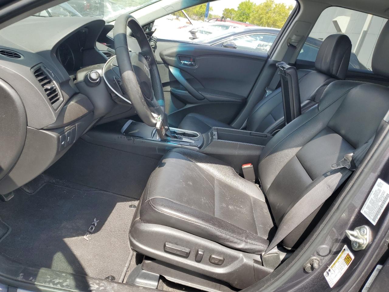 2017 Acura RDX VIN 5J8TB3H3XHL023630 Copart auction photo, side / front end damage thumbnail 7