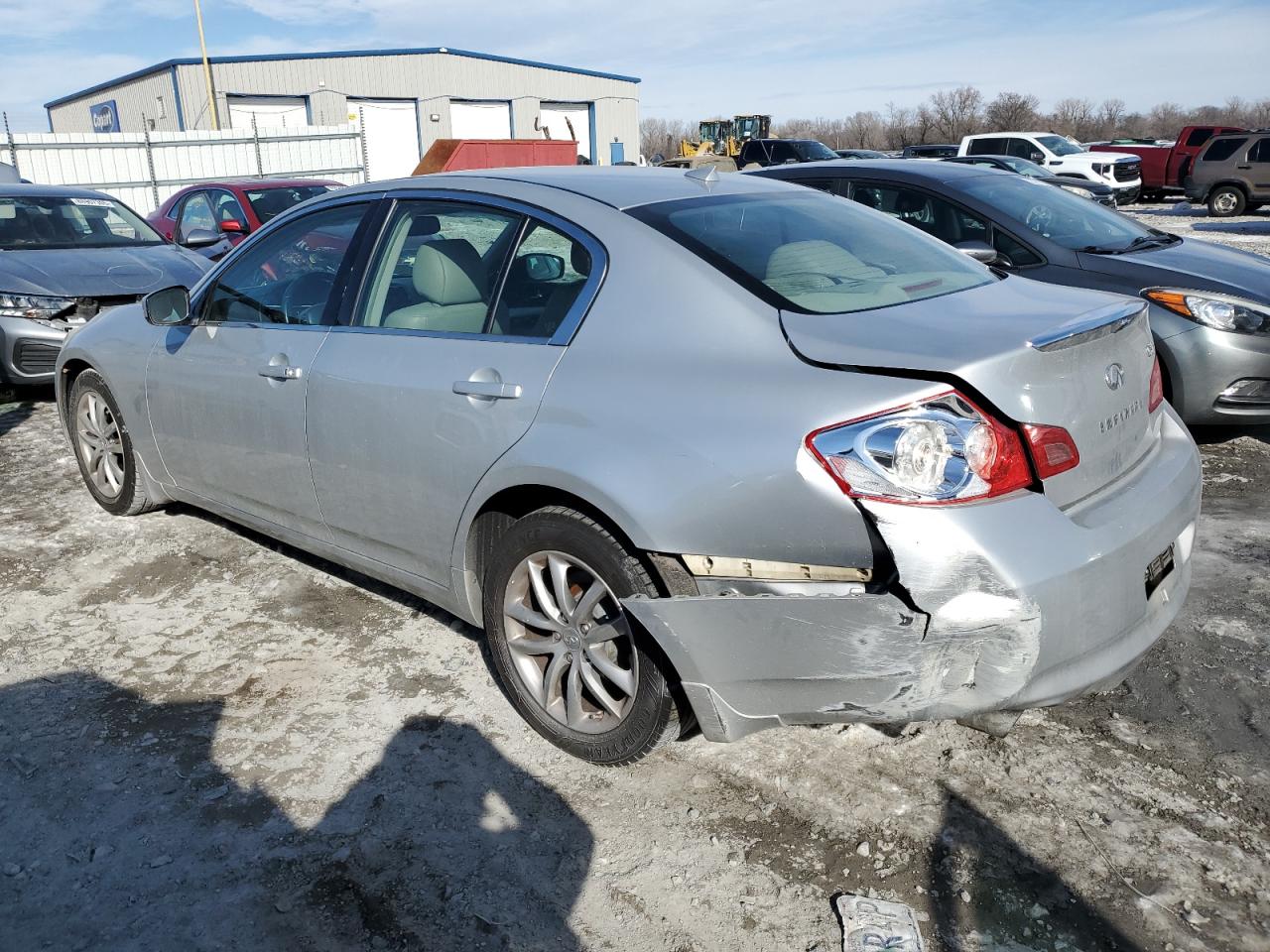 2009 Infiniti G VIN JNKCV61F79M363811 Copart auction photo, rear end / minor dent/scratches damage thumbnail 2