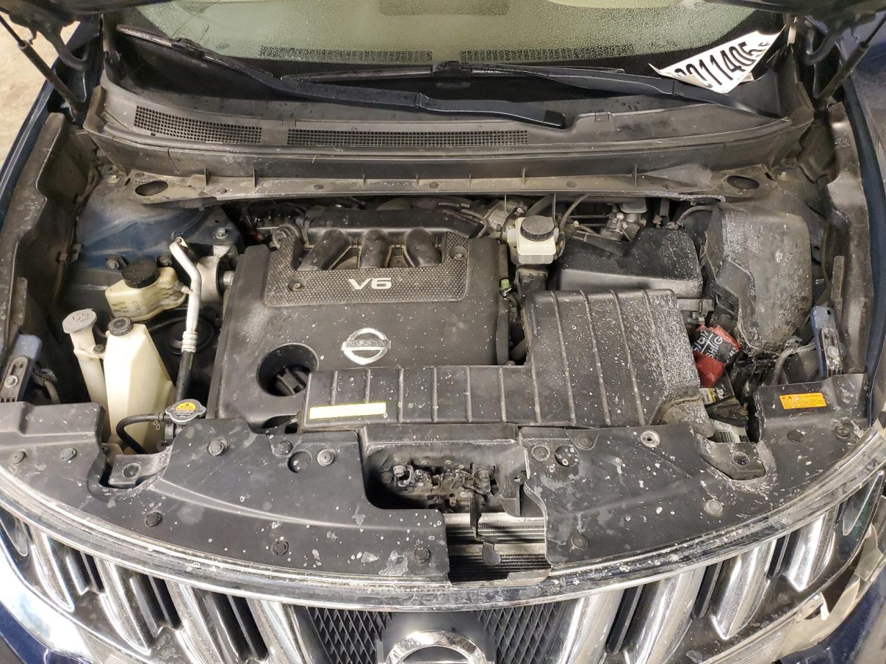 2010 Nissan Murano VIN JN8AZ1MW0AW120737 Copart auction photo, front end / minor dent/scratches damage thumbnail 11