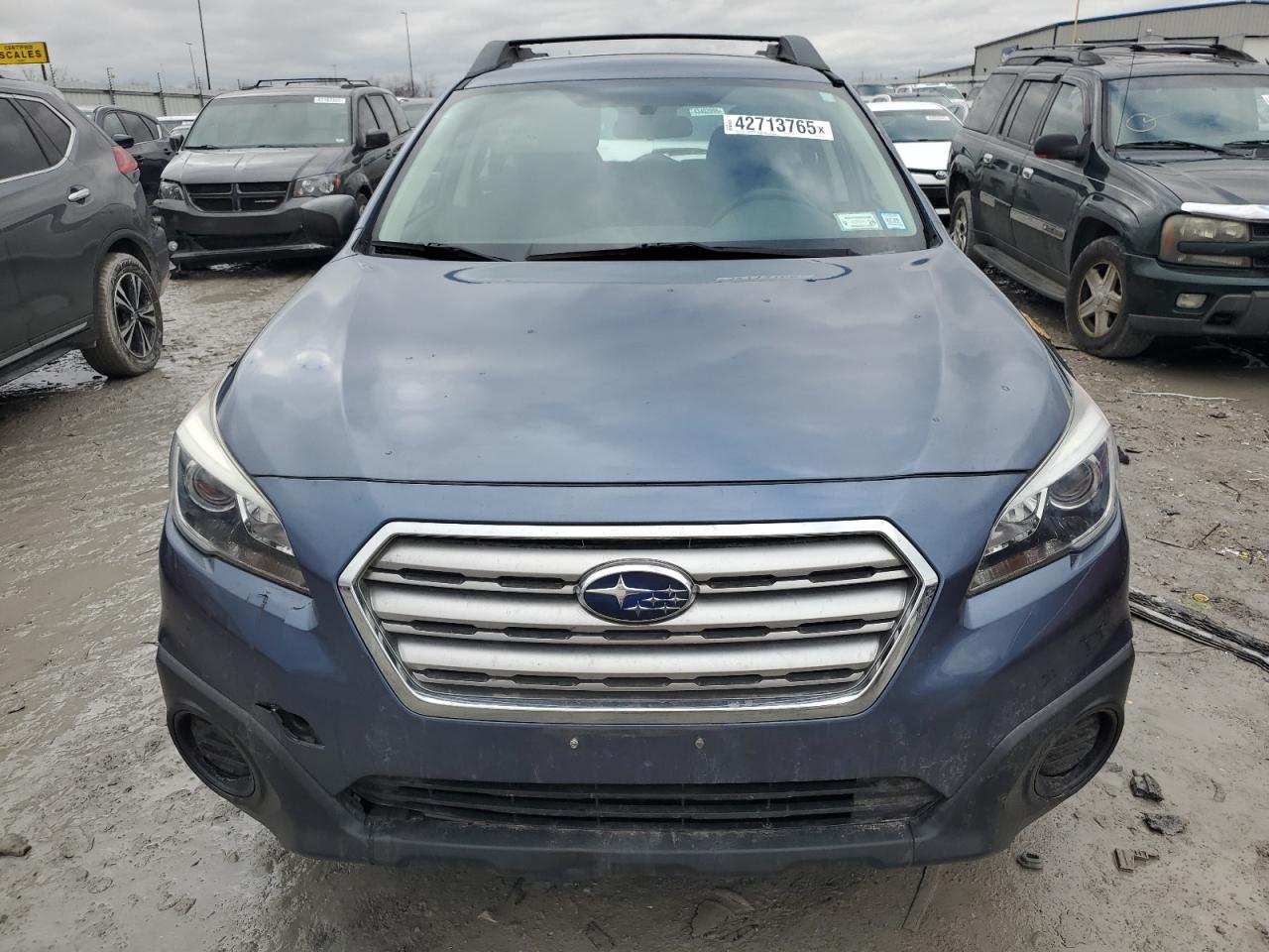 2017 Subaru Outback VIN 4S4BSAAC7H3401018 Copart auction photo, side damage thumbnail 5