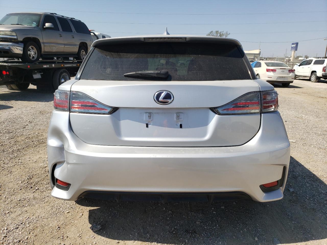 2014 Lexus CT VIN JTHKD5BH9E2186144 Copart auction photo, front end / side damage thumbnail 6