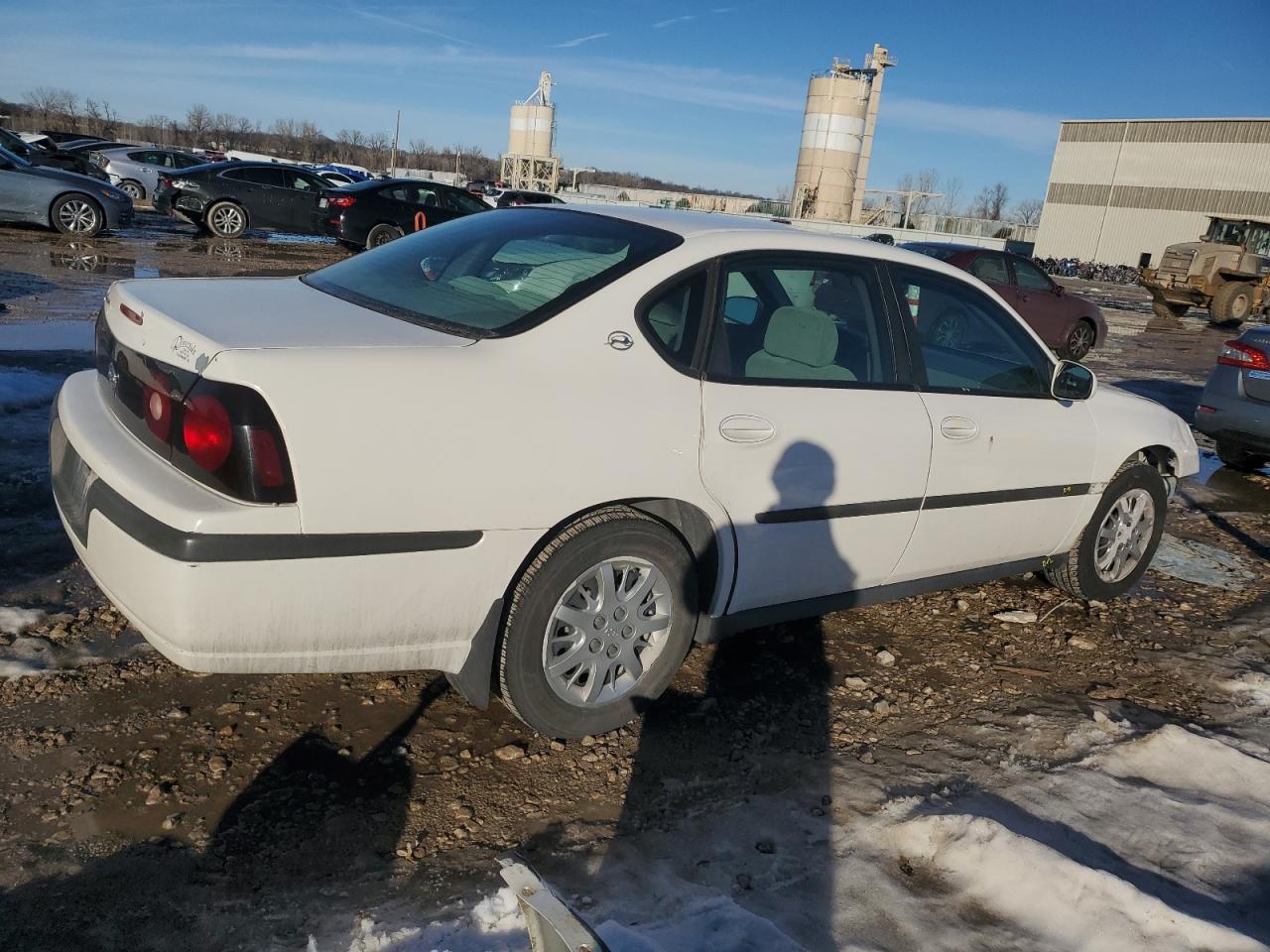 2004 Chevrolet Impala VIN 2G1WF52EX49348262 Copart auction photo, front end damage thumbnail 3