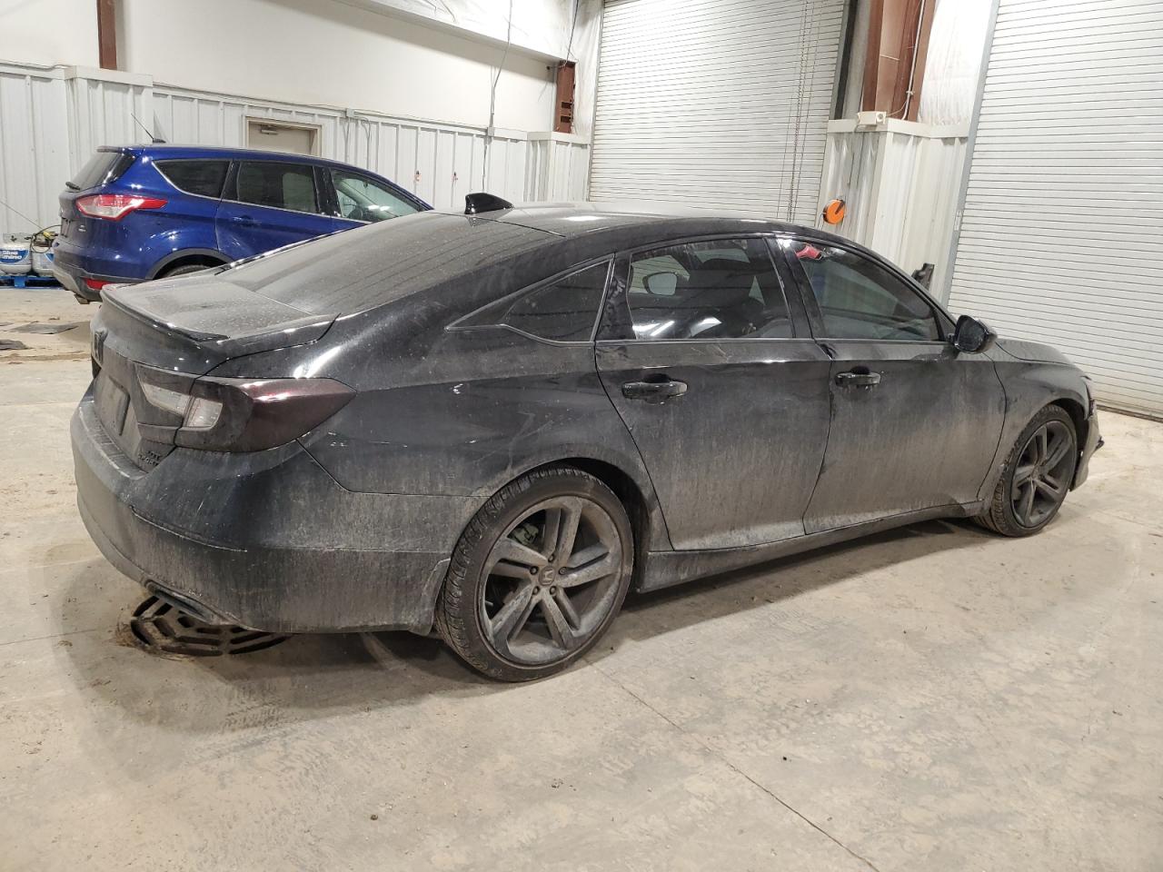 2022 Honda Accord VIN 1HGCV2F36NA016587 Copart auction photo, front end / vandalism damage thumbnail 3