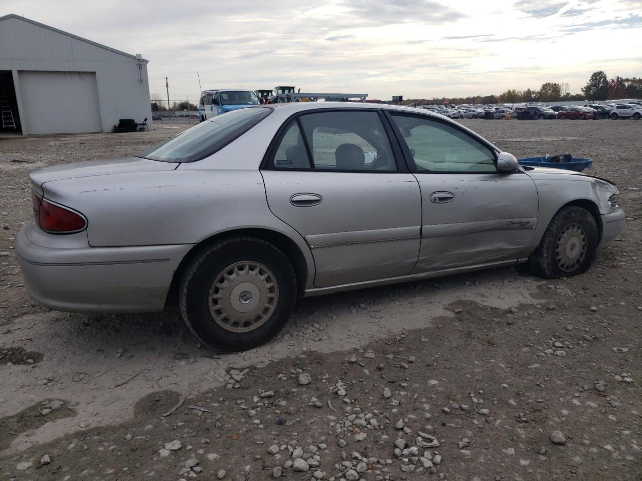 2001 Buick Century VIN 2G4WY55J411328962 Copart auction photo, front end / side damage thumbnail 3