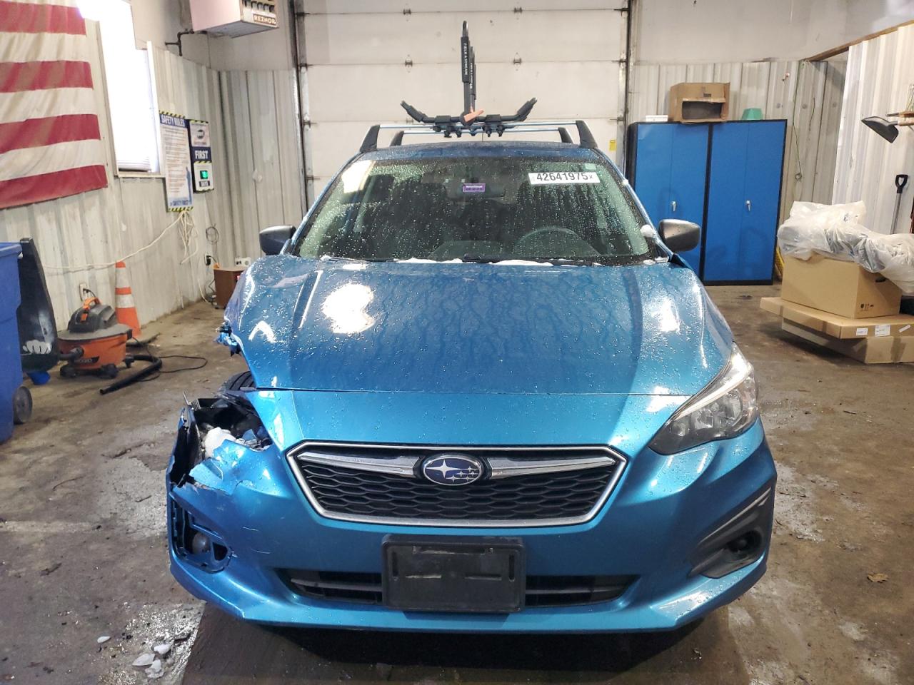 2018 Subaru Impreza VIN 4S3GTAA67J3735508 Copart auction photo, front end / minor dent/scratches damage thumbnail 5