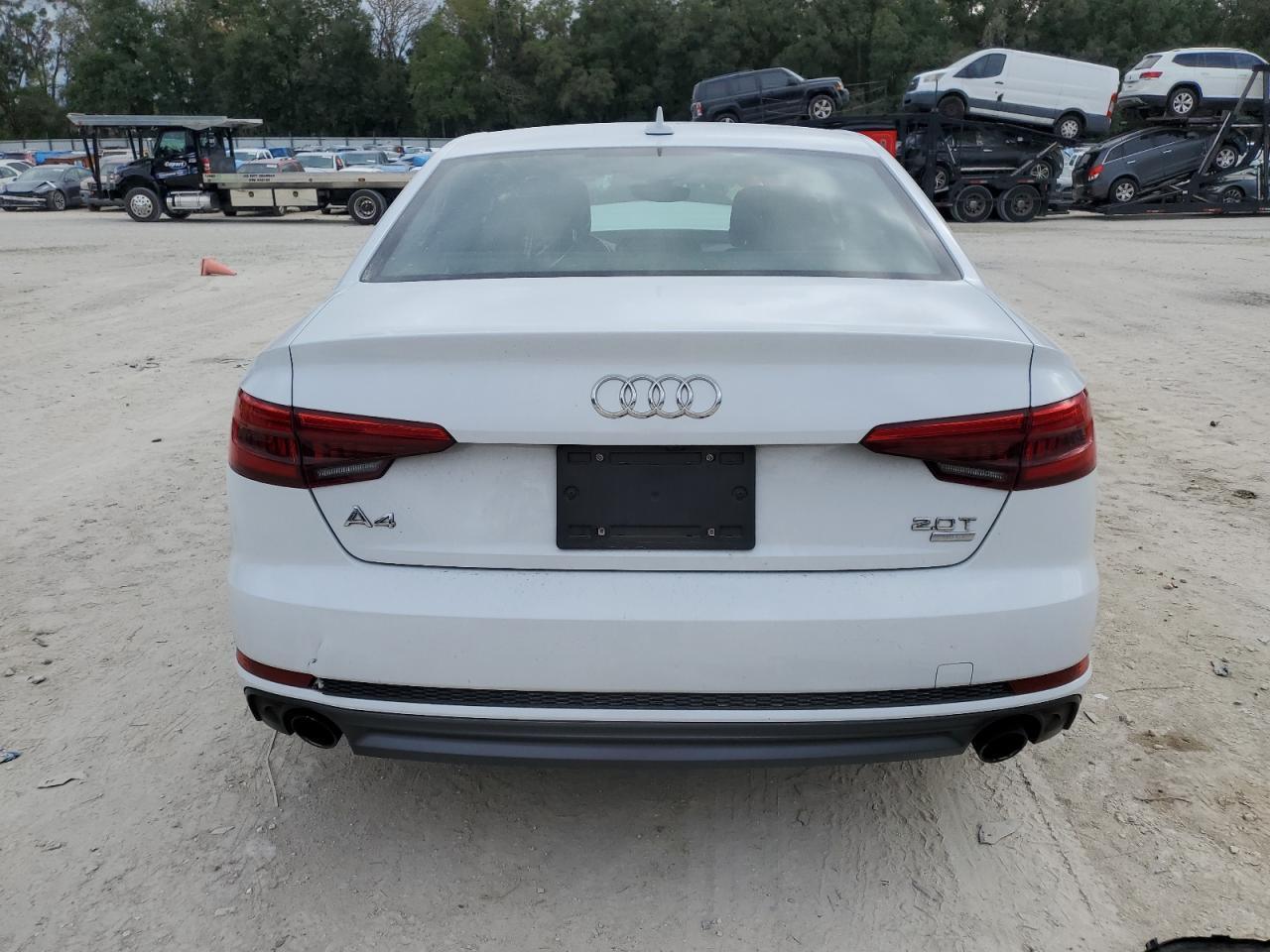 2017 Audi A4 VIN WAUKMAF46HN050152 Copart auction photo, front end / minor dent/scratches damage thumbnail 6