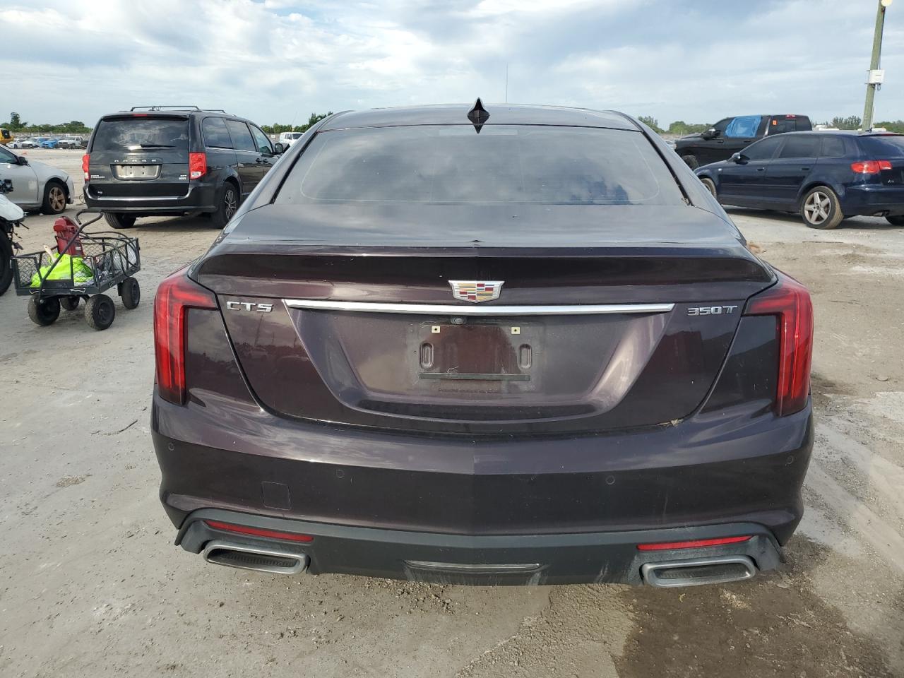 2022 Cadillac CT5 VIN 1G6DN5RK4N0111486 Copart auction photo, front end damage thumbnail 6