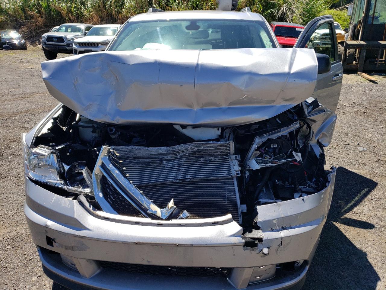 2018 Dodge Journey VIN 3C4PDCABXJT443605 Copart auction photo, front end damage thumbnail 13