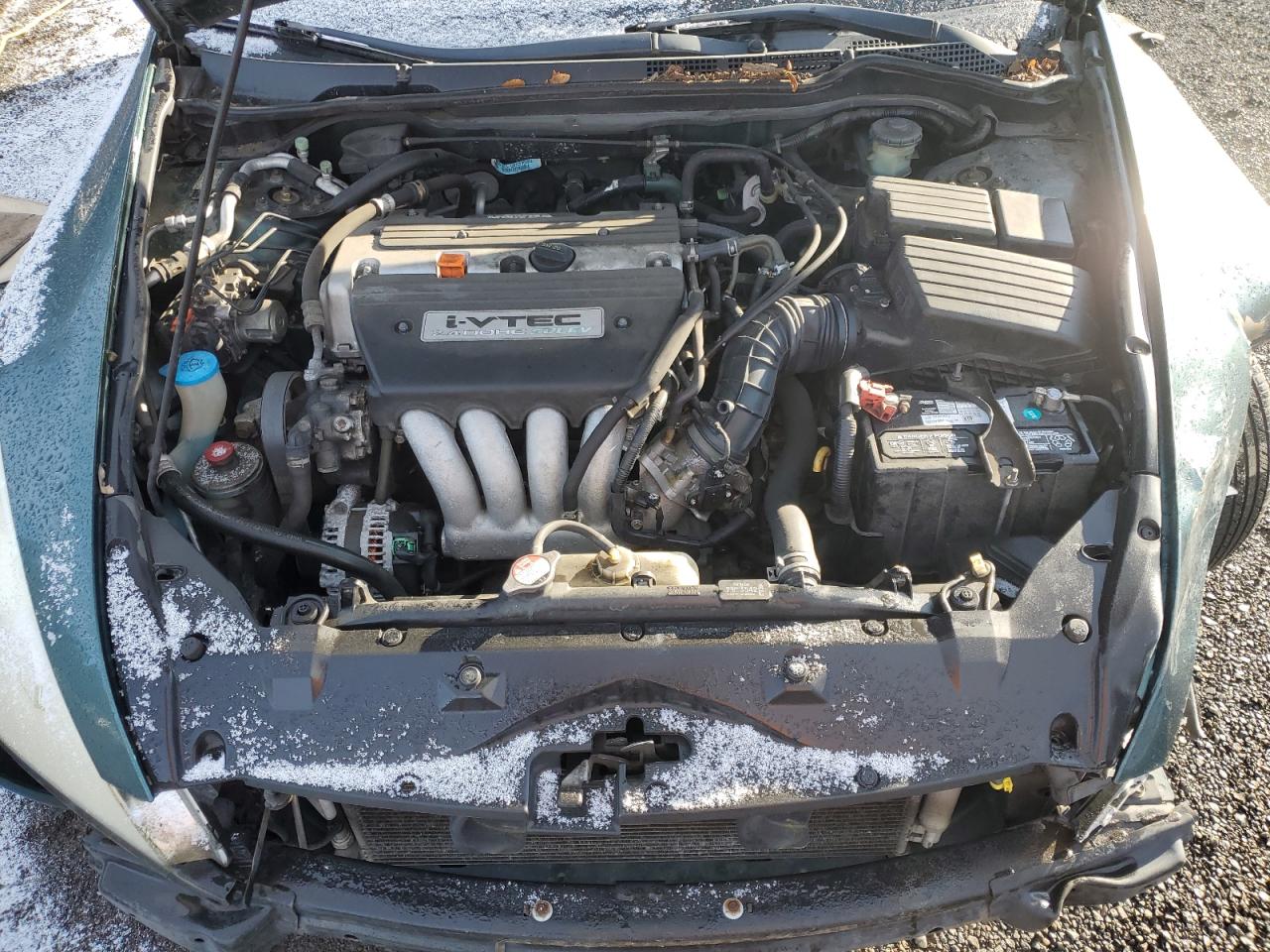2003 Honda Accord VIN JHMCM56603C016324 Copart auction photo, front end / undercarriage damage thumbnail 12