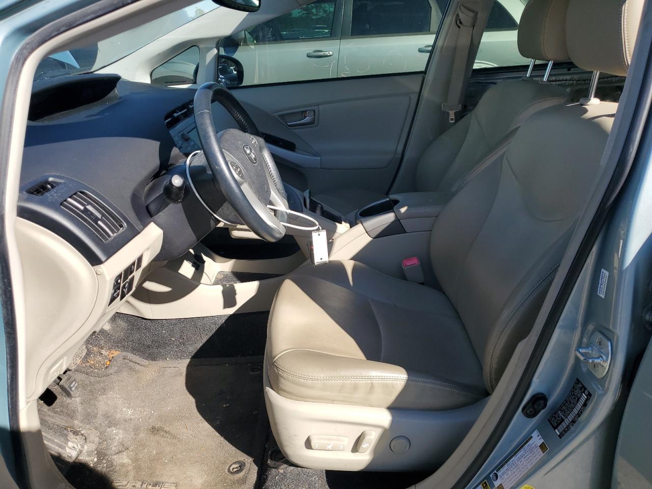 2012 Toyota Prius VIN JTDKN3DU6C1564047 Copart auction photo, front end / rear end damage thumbnail 7