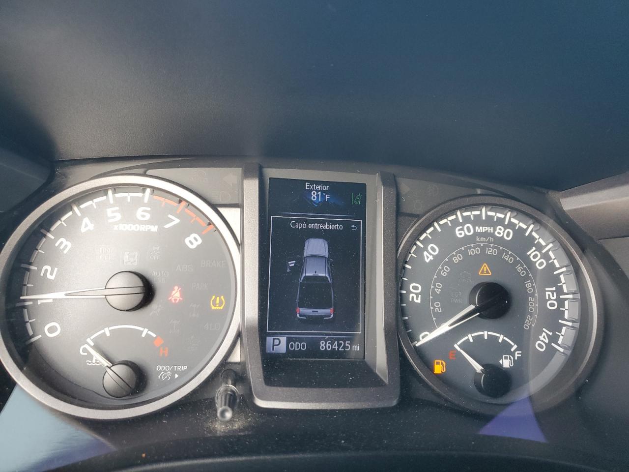 2018 Toyota Tacoma VIN 3TMAZ5CN4JM057122 Copart auction photo, front end damage thumbnail 9
