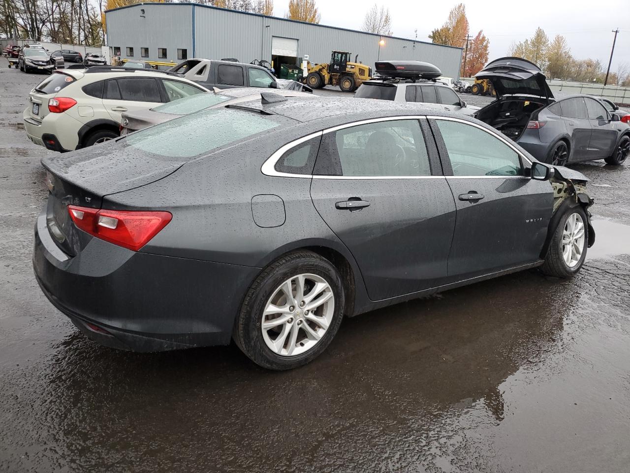2018 Chevrolet Malibu VIN 1G1ZD5ST9JF253860 Copart auction photo, front end / undercarriage damage thumbnail 3