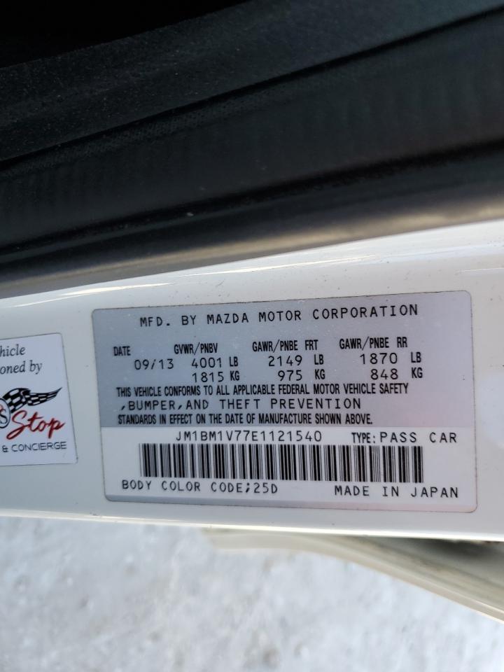 2014 Mazda 3 VIN JM1BM1V77E1121540 Copart auction photo, front end / side damage thumbnail 13
